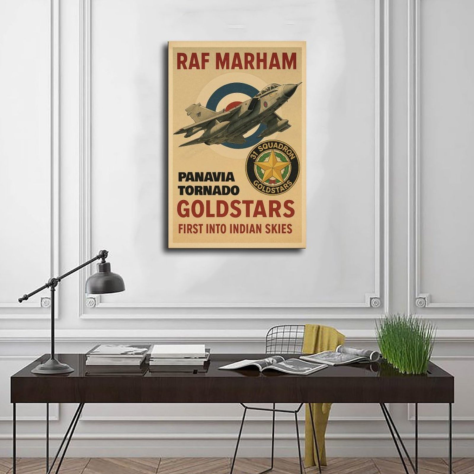 Goldstars Poster su tela per soggiorno decorazione regalo