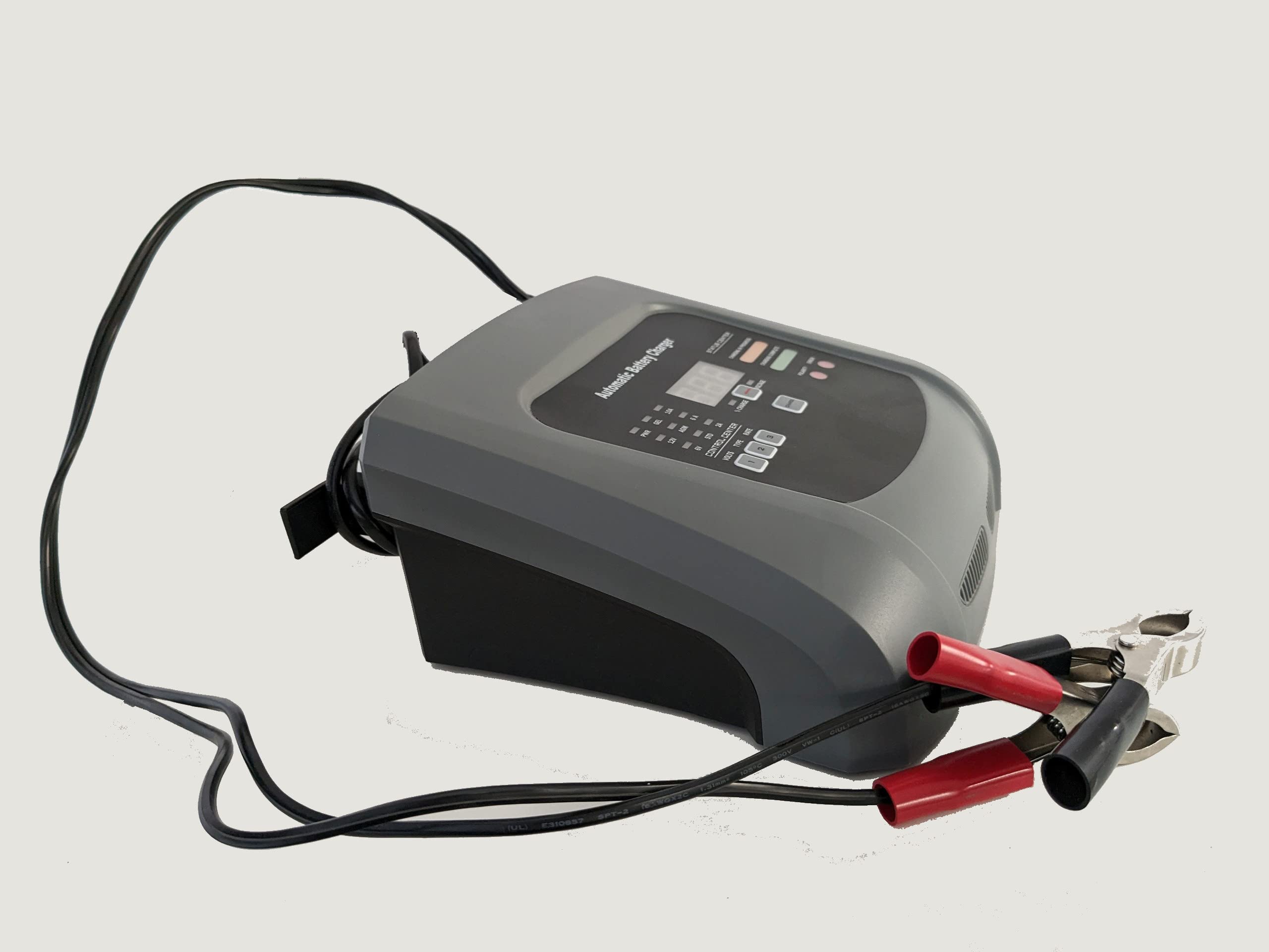 Cargador de baterías AGM, Gel y Plomo Ácido de 6V y 12V a 2A 6A 10A FBAC12610