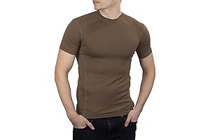 281Z Men's Moisture-Wicking Base Layer Coyote Brown T-Shirt