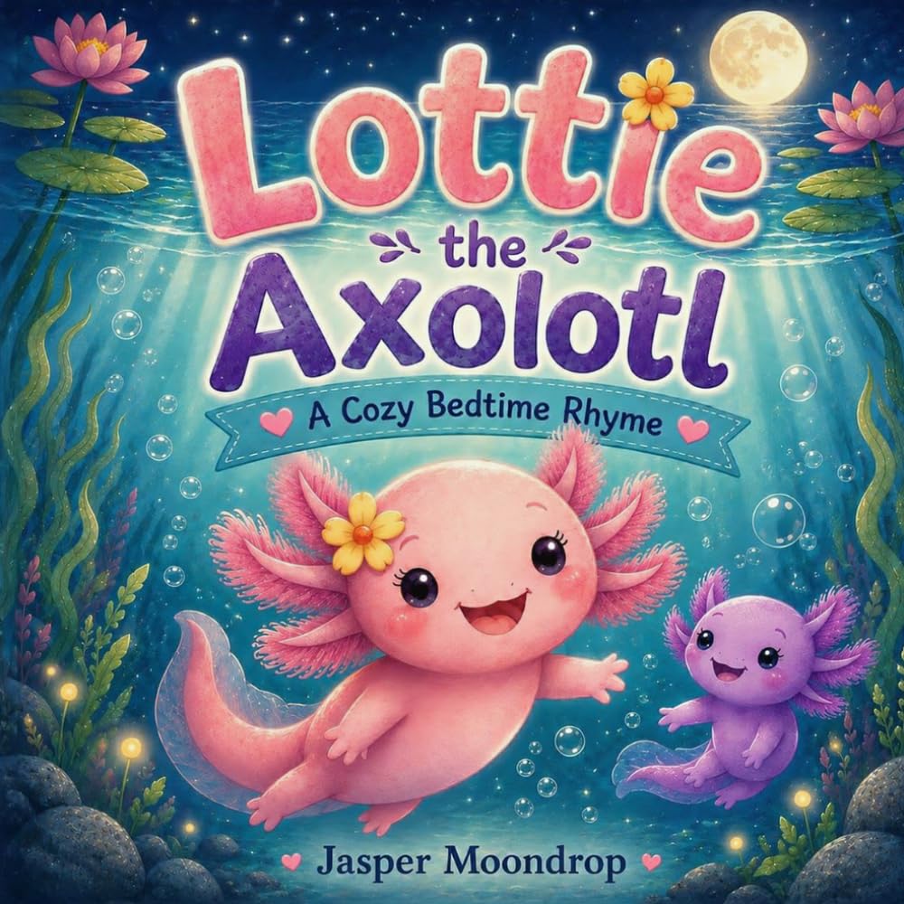 Lottie the Axolotl: A Cozy Bedtime Rhyme