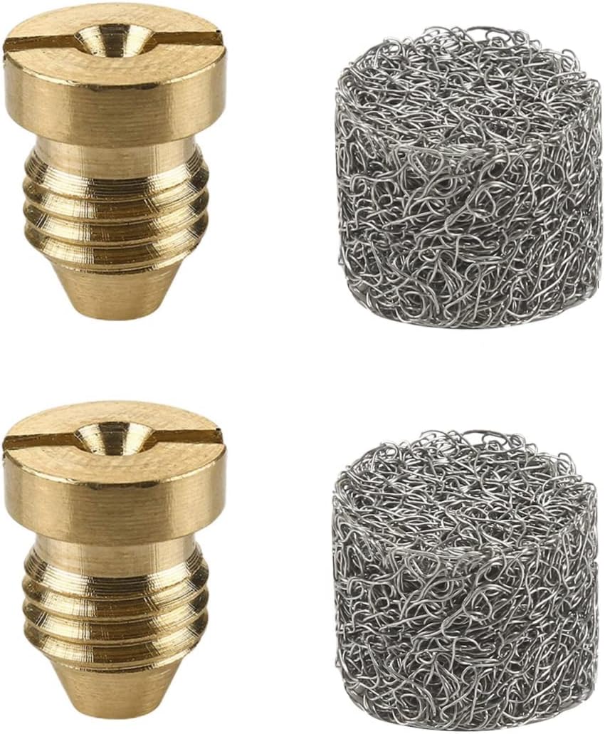 2 Pieces 1.1 mm Foam Cannon Orifice Nozzle and 2 Pieces