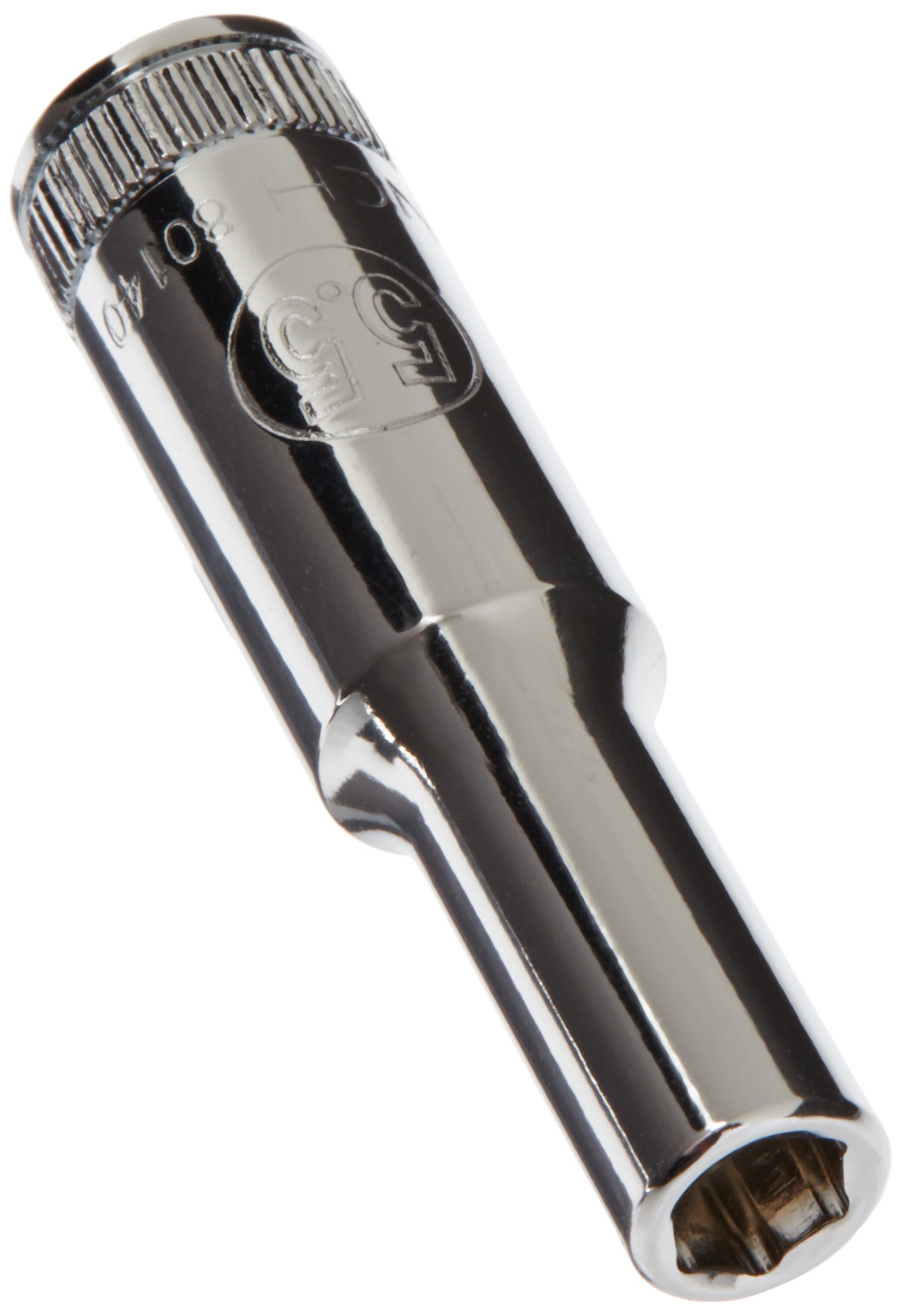 Gearwrench 80140 Socket, 6 Point, 1/4" Drive, 5.5 mm Deep, Full Polish Chrome, 1.929 in - Image 2