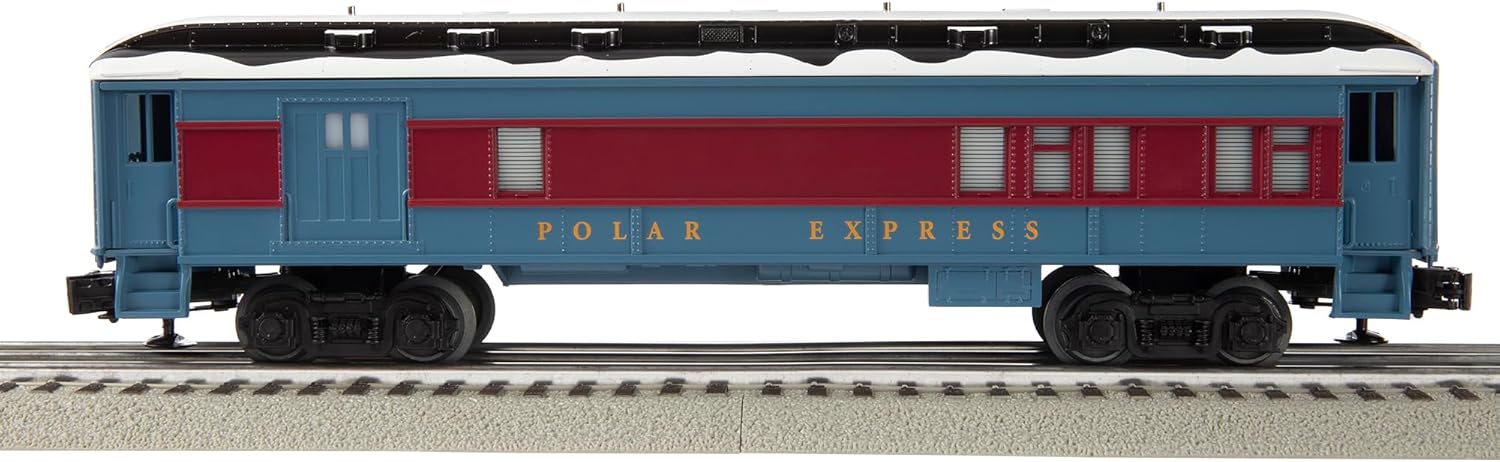 Lionel The Polar Express, Electric O Gauge Model Train Cars, Combination