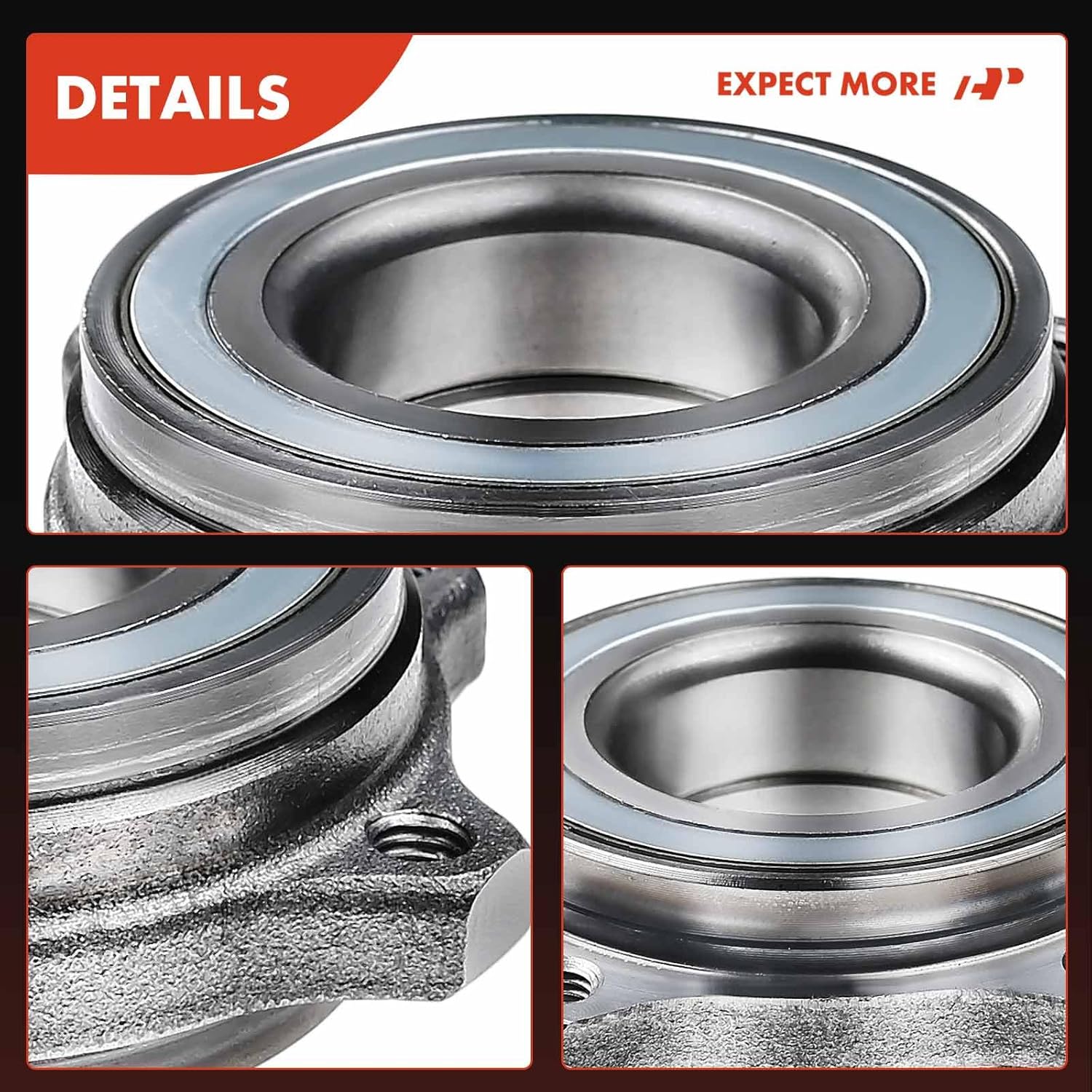 A-Premium Rear Wheel Bearing Compatible with Mercedes-Benz - 2003-2019 - C230 C250 C300 C350 & E350 E400 E550 & SL500 SL550 SL600 SLC300 SLK250 SLK300 SLK350