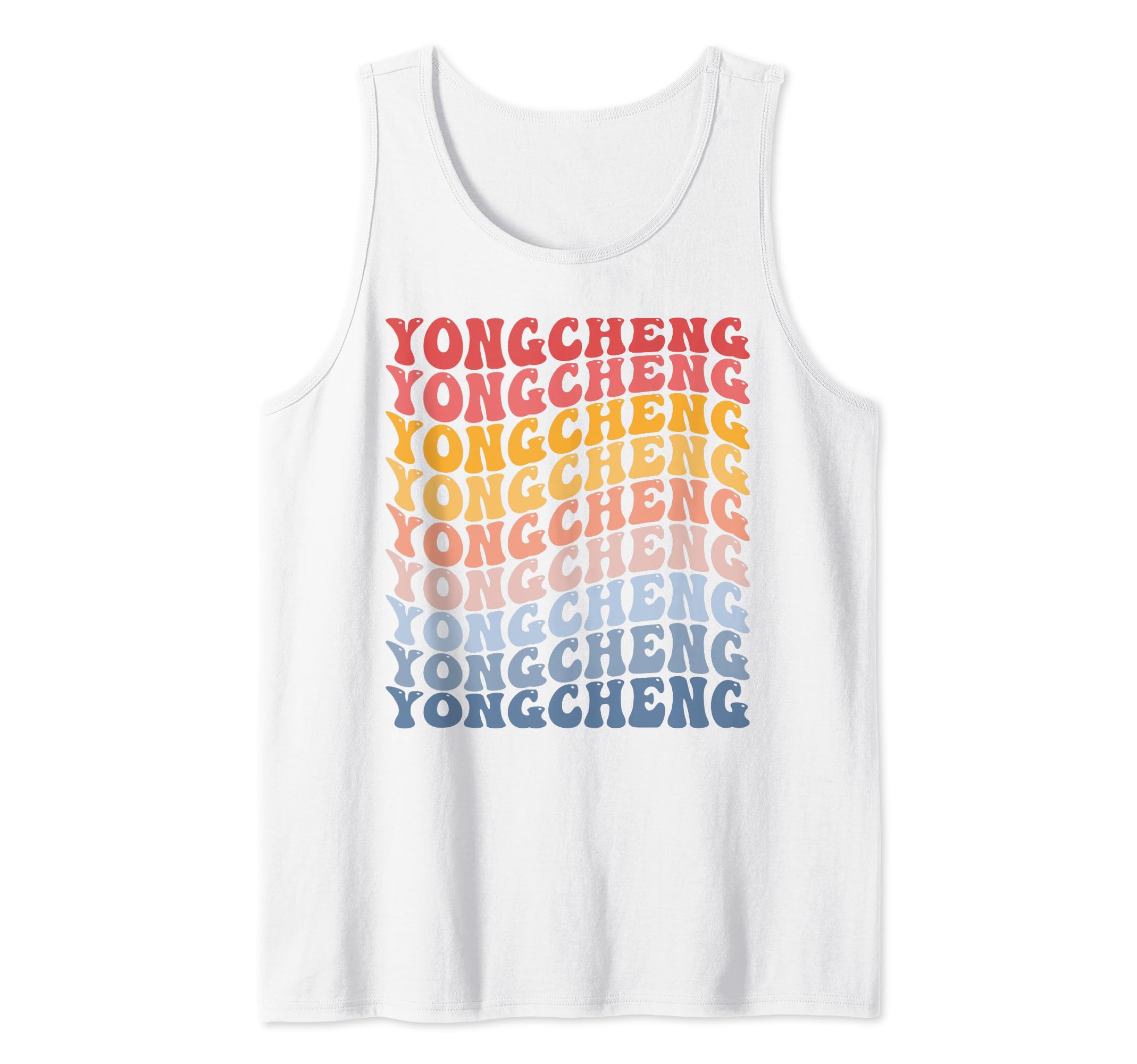 Yongcheng City Groovy Retro Tank Top