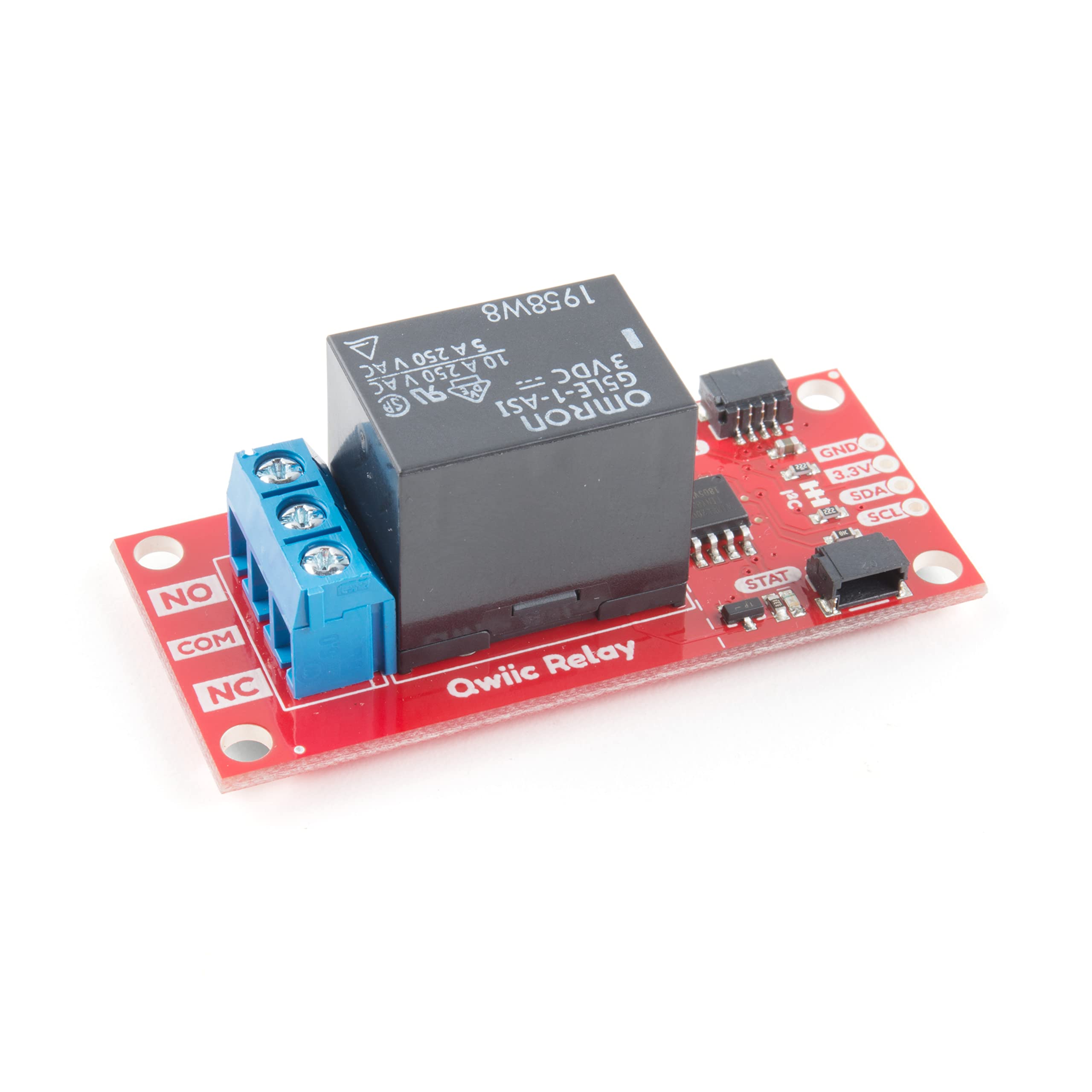 SparkFun Qwiic Single Relay - Control High Power Devices With I2C Commands, No Soldering Needed