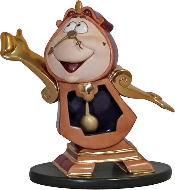 Beauty and the Beast Cogsworth Figurine - Walt Disney Classic Collection