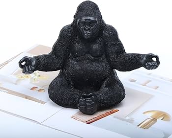 チンパンジー Amazon.co.jp: Ghjkldha ミニチンパンジーの置物、小さなチンパンジー