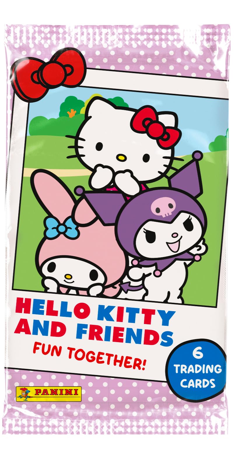 Panini Hello Kitty & Friends Trading Cards - Caja de 24 Fundas