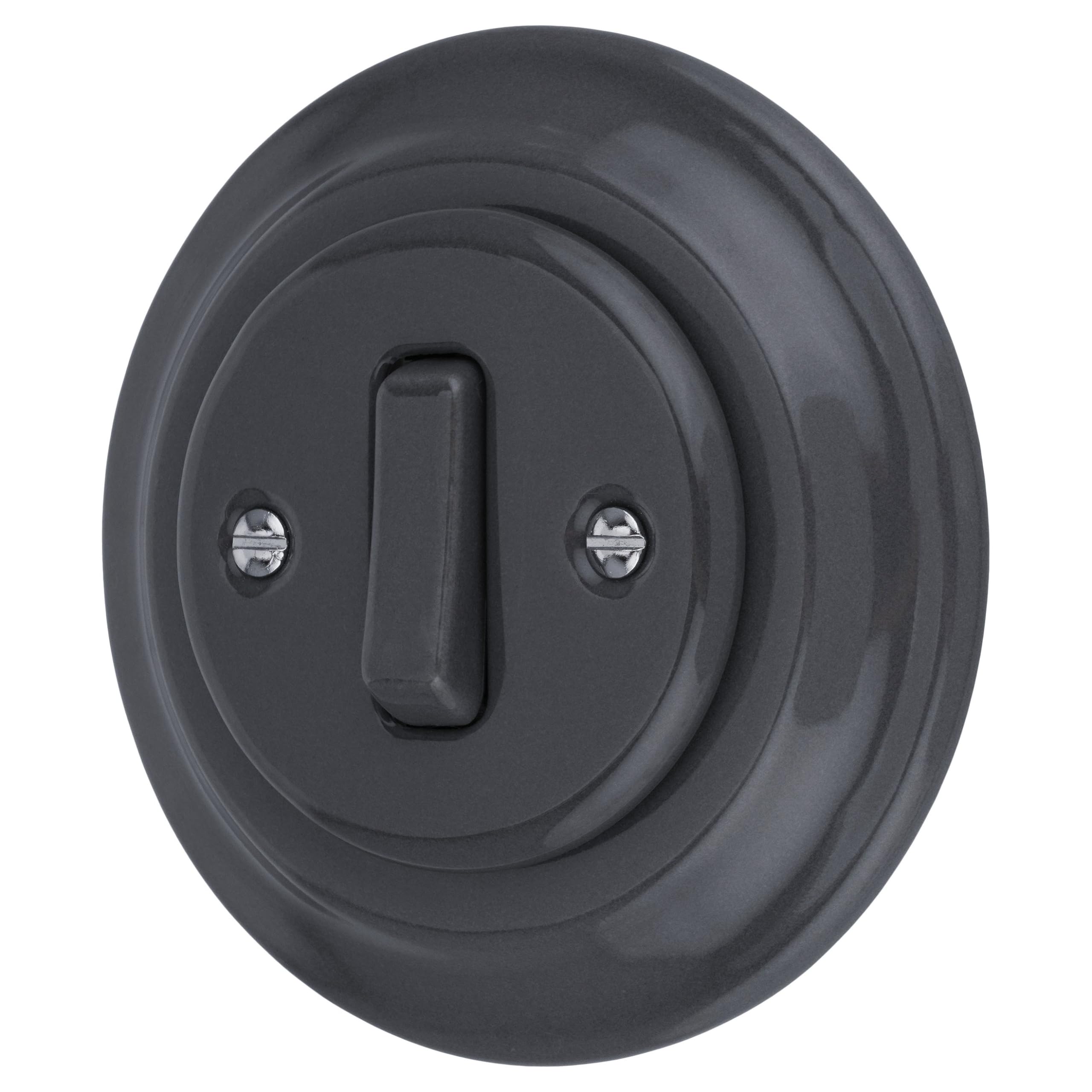 Interruttore Doppio Nichel/nero - Osculati: 14.486.08 - Foto 2