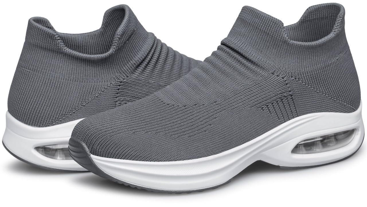 Vidbiv Tênis masculino casual sem cadarço – Respirável, leve e confortável, tênis de malha em promoção! Veja a oferta e mais achadinhos de Sapatos 4 Hoje é o melhor dia para comprar Vidbiv Tênis masculino casual sem cadarço – Respirável, leve e confortável, tênis de malha com aquele preço maroto! Promoção! Aproveite a oferta! 4