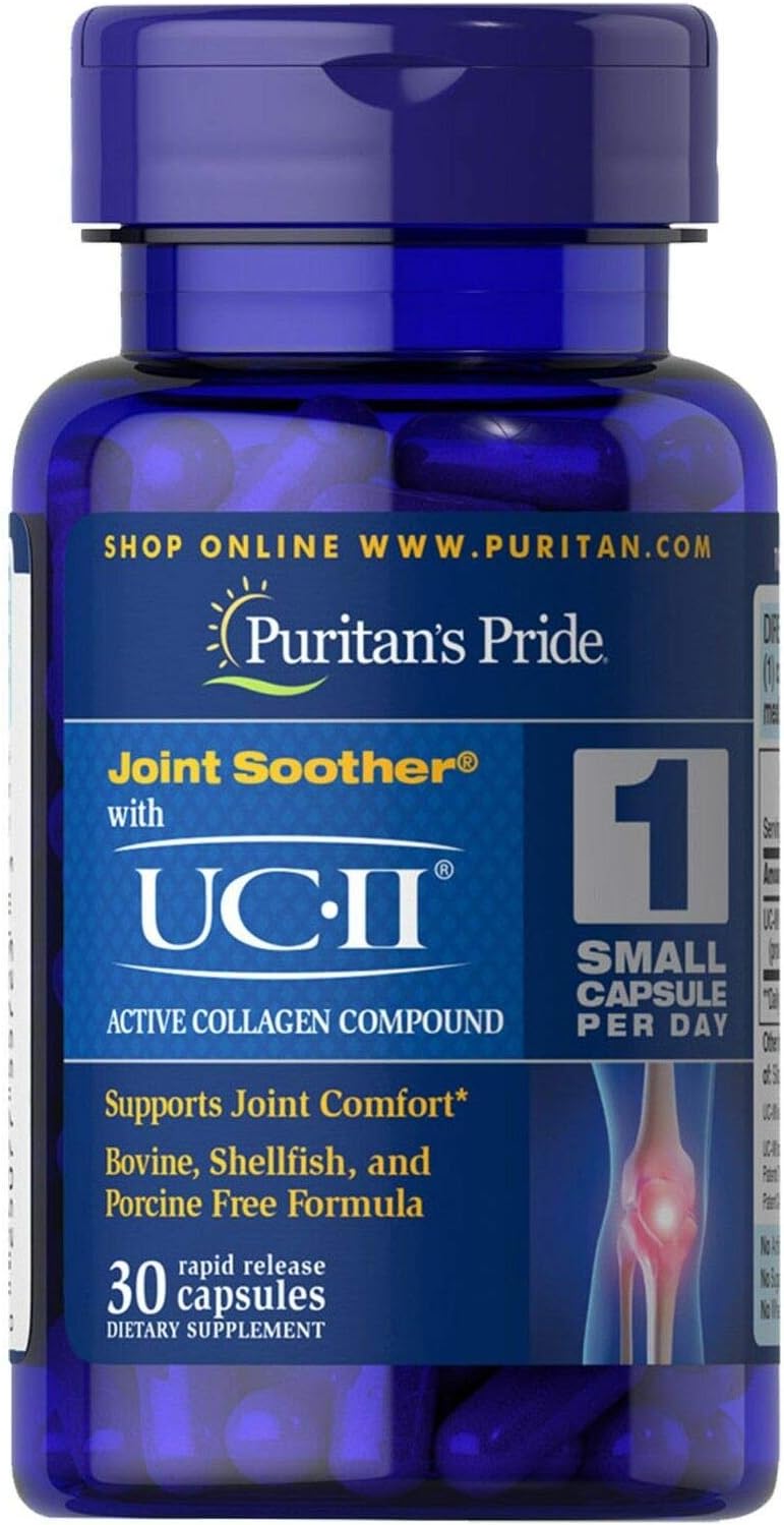 Puritans Pride Uc-ii 40 mg Undenatured Type II Collagen, 30 Count