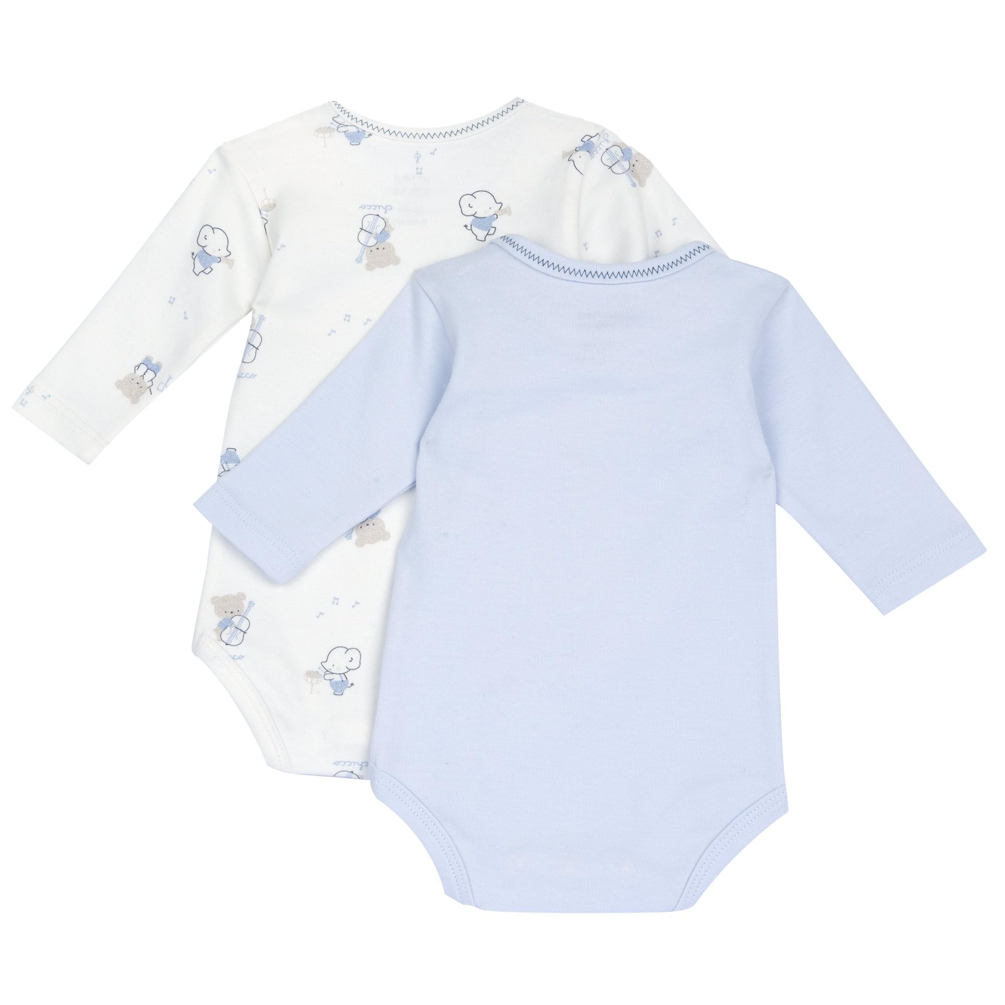 Image secondaire de Body Bébé Manches Longues en Coton Doux - Chicco