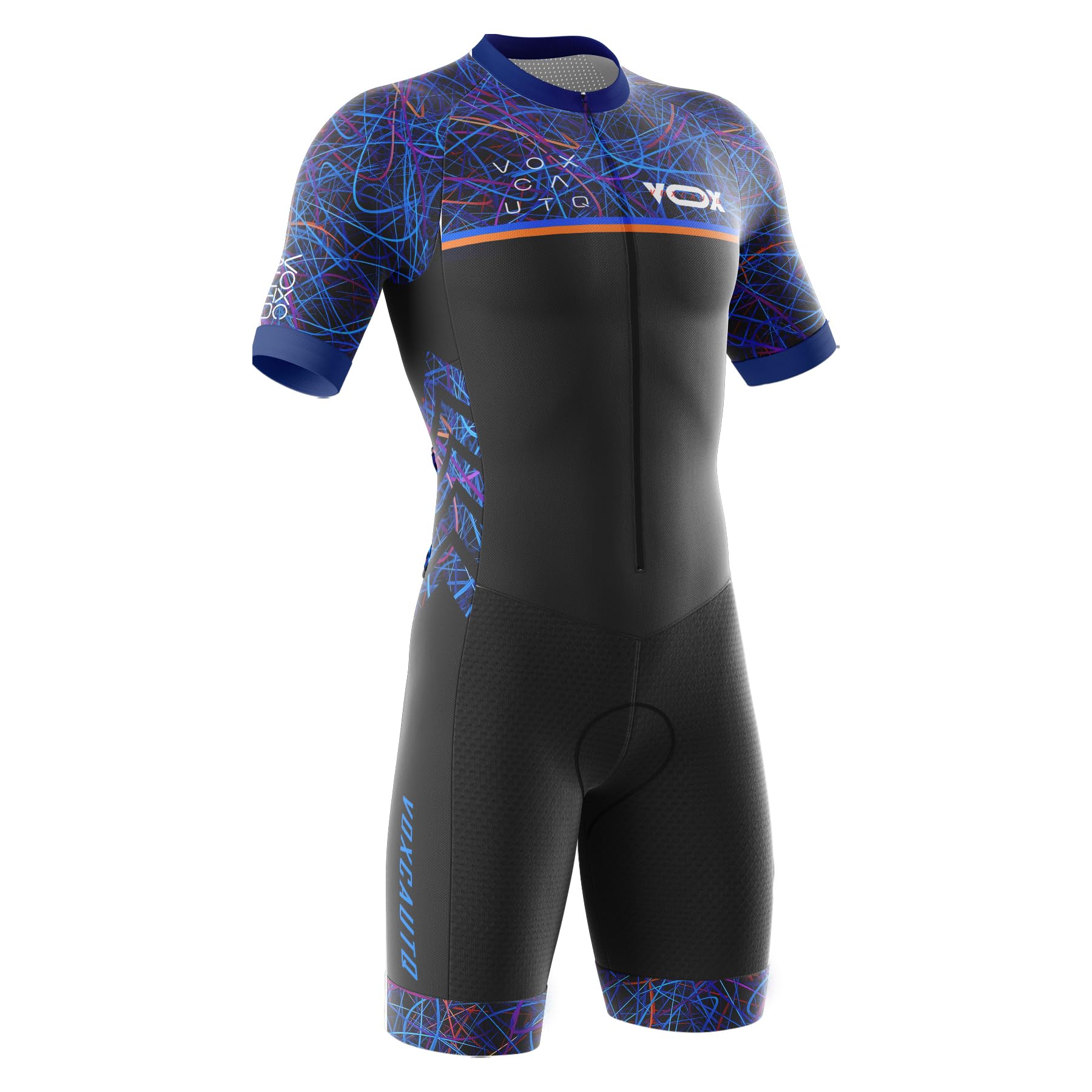 Mono Triatlon Hombre Traje de Ciclismo Traje Triatlón Tri Traje De Bicicleta Hombre Traje De Triatlón MTB Mono for Hombres,Racing Tri Suit