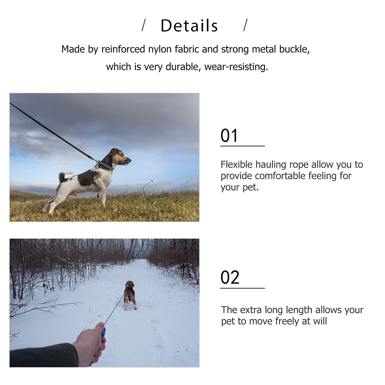 YARNOW Juego De 6 Collares Y Correas De Lujo para Perros Collares Calmantes De Moda para Perros Correas para Mascotas.