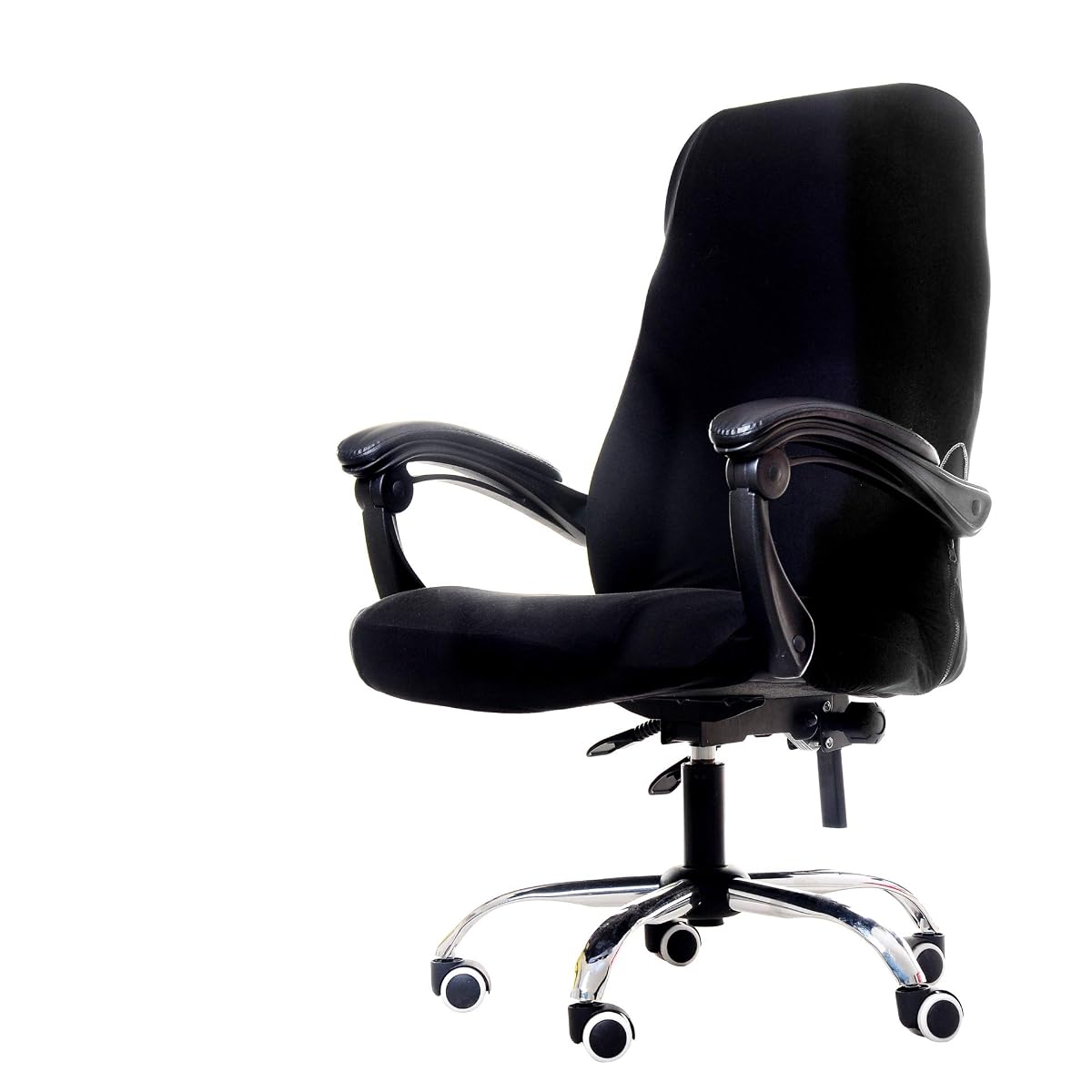 Deisy Dee Computer Office Chair Covers for Stretch Rotating Mid Back Chair