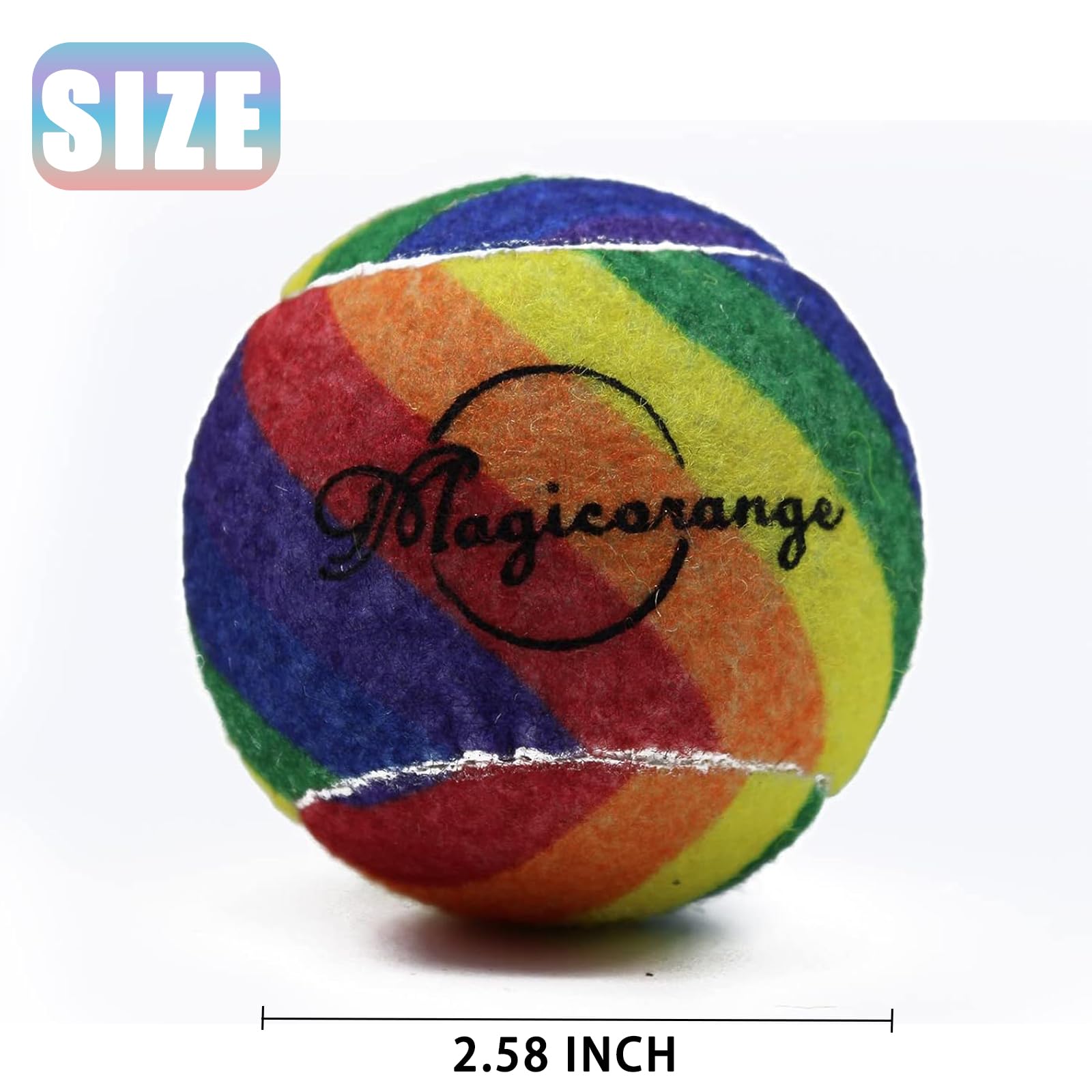 Lot De 12 Balles De Tennis Pour Chien Magicorange - Avec Sac En Maille - Idéal Entraînement Et Jeu Jouet Chien Tennis Lot De 12 Balles De Tennis Pour Chien Magicorange - Avec Sac En Maille - Idéal Entraînement Et Jeu Jouet Chien Tennis