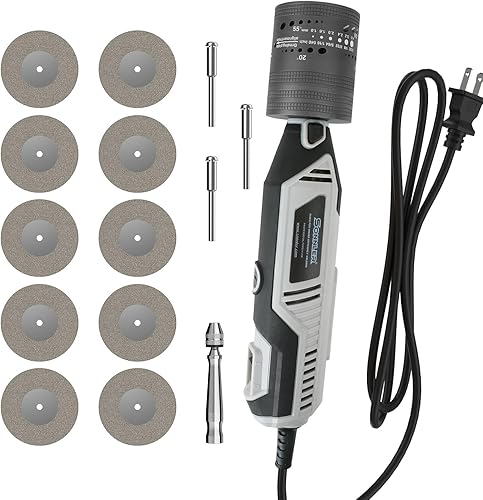 Afilador de tungsteno para soldadura Tig, 6 tamaños y 8 ángulos Cabezal de amoladora de electrodo de tungsteno, accesorios de soldadura TIG con