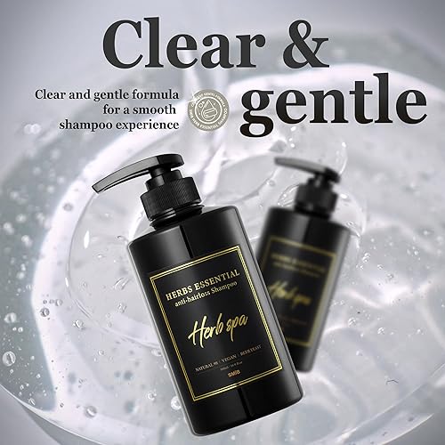 Miniatura 4 de SMIB Champú esencial de hierbas para la salud del cabello Apoya la limpieza y nutrición del cuero cabelludo, fortalece las raíces, hipoalergénico