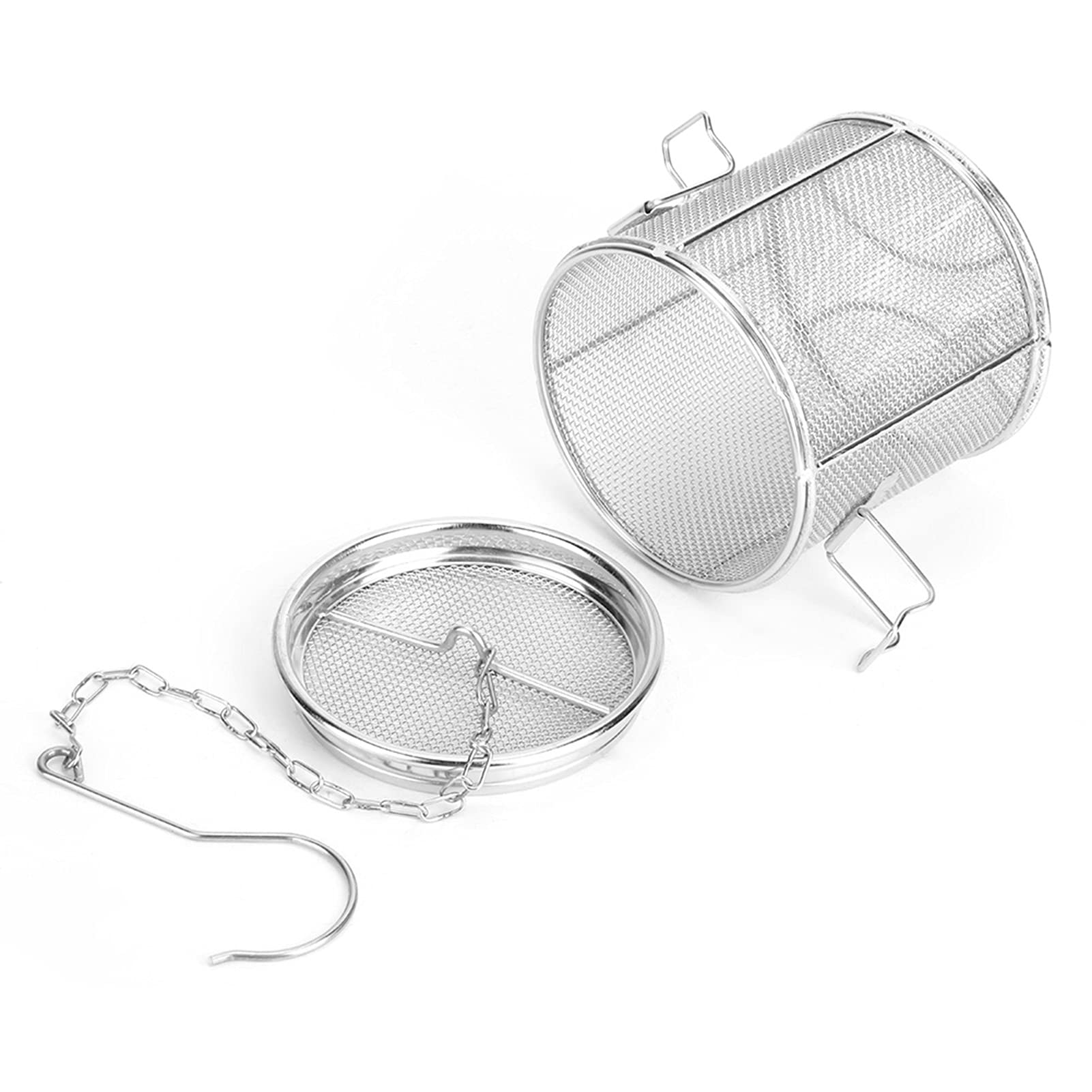 Filtro per spezie, filtro per spezie in acciaio inox, grande, filtro per tè, filtro per spezie, teiera, filtro a sfera #2