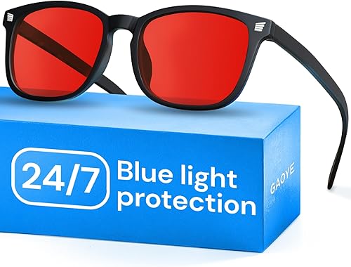 Miniatura 21 de Gaoye Lentes transparentes de luz azul transparente para computadora y juegos, lentes anti rayos UV, resistentes a los arañazos y ajuste cómodo