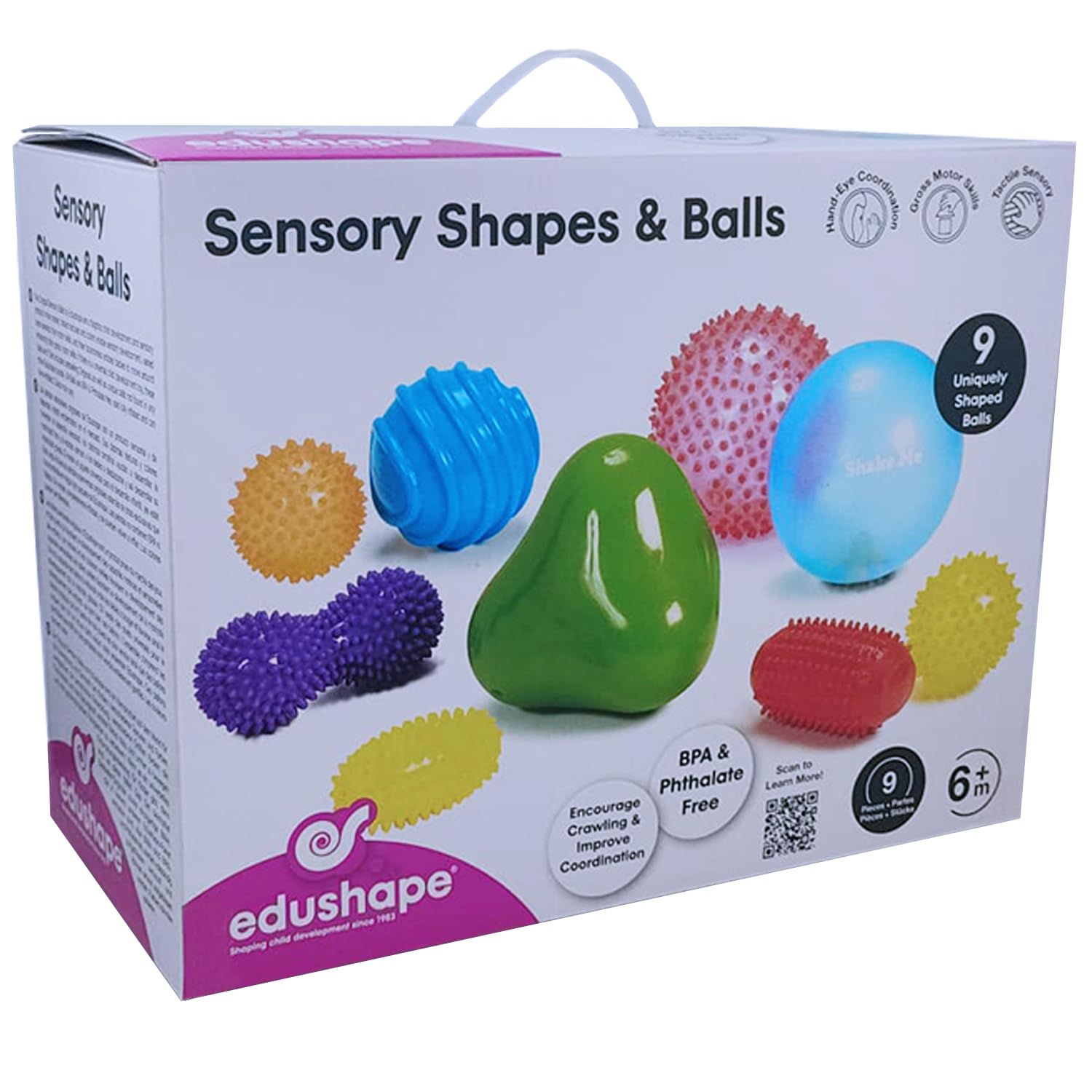 BSM ED705199 - Confezione da 9 palline Sensorielles