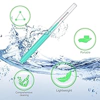 Vista 4 de Nuenen 150 piezas de cepillo interdental, herramienta de limpieza de dientes de pata dental, limpiador de palillos de dientes, recambio de cepillo