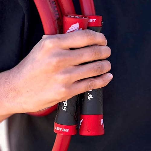 Miniatura 9 de Muay Thai 3.0 Weighted Jump Rope for Men & Women - Professionally Designed for High-Intensity Training  Muay Thai, MMA & Fitness Jump Rope - Full