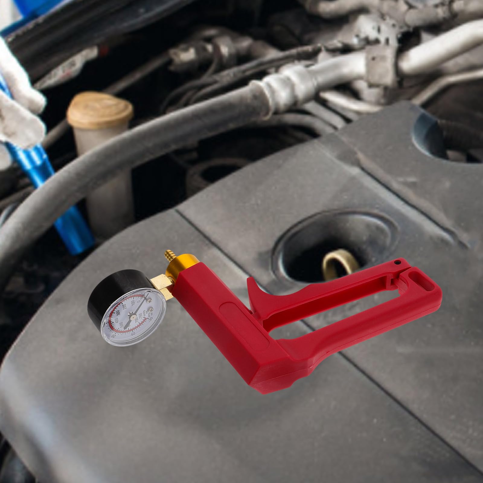 Healeved Handvakuumpumpen Satz Bremsflüssigkeitsentlüftungswerkzeug mit Vakuumsaugfunktion Kunststoffgriff für Kfz Bremsenentlüftung Sommer Automobilwerkzeug