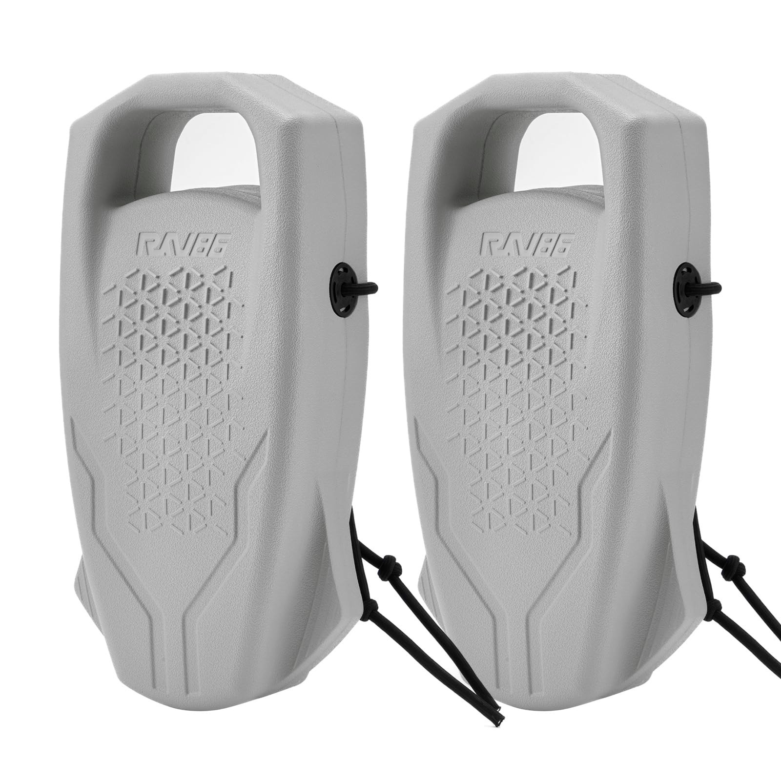 RKV86 Boat Fenders Bumpers for Docking, EVA Boat Dock Fenders Bumpers, Easy to Install, Fit for Pontoon, Jon Boat, Bass Boat - 7.08" x 16.92"