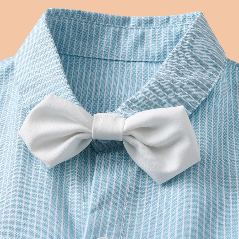 Hoscotch Boys Solid White Full Sleeves Formal Set For Ages(5-6 Years) - Image 3 thumbnail