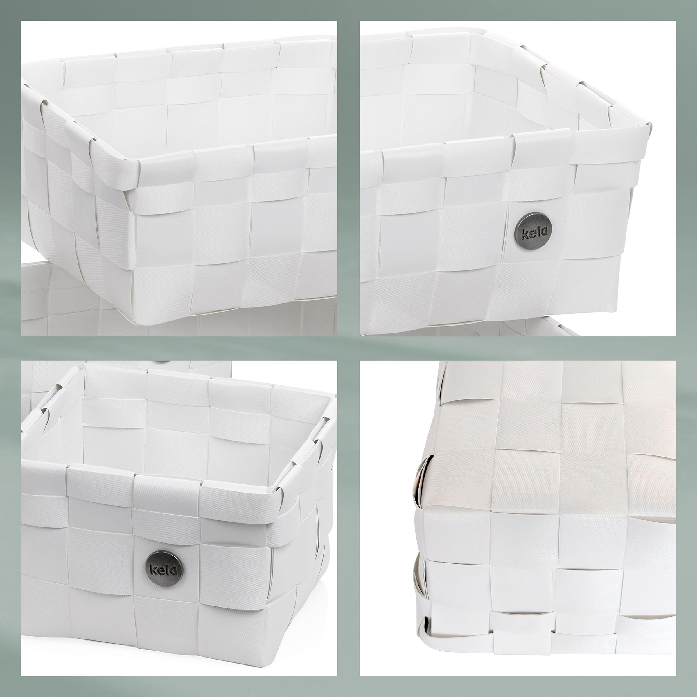Ensemble de 3 meubles de salle de bains blanc/brillant Otis 2