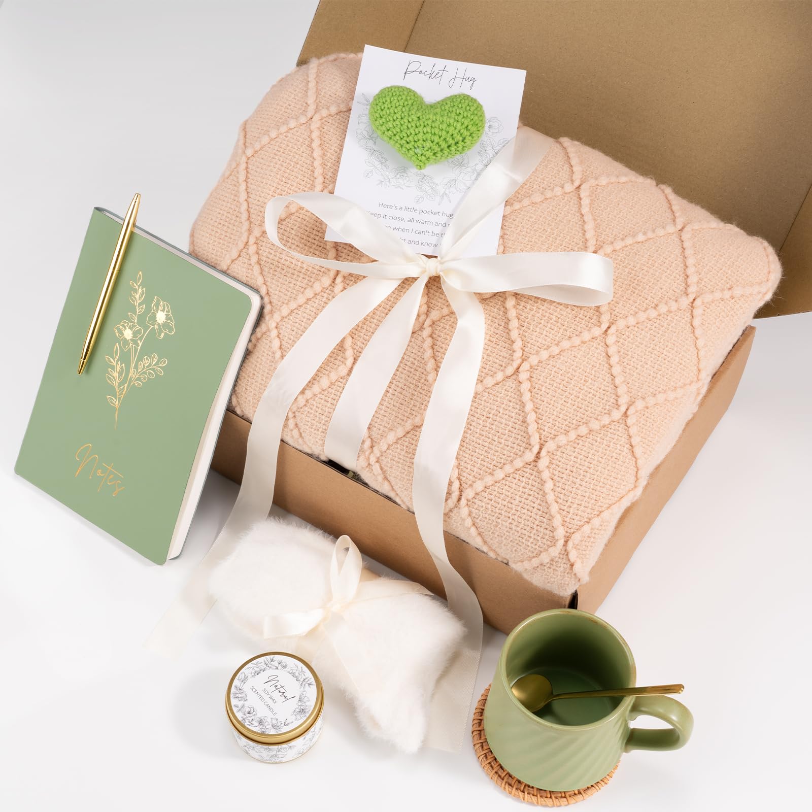 Regalo di compleanno per donne amicizia, cestini regalo per donne, regalo ispiratore per la cura di sé per mamma, migliore amica, sorella, moglie, fidanzata, collega