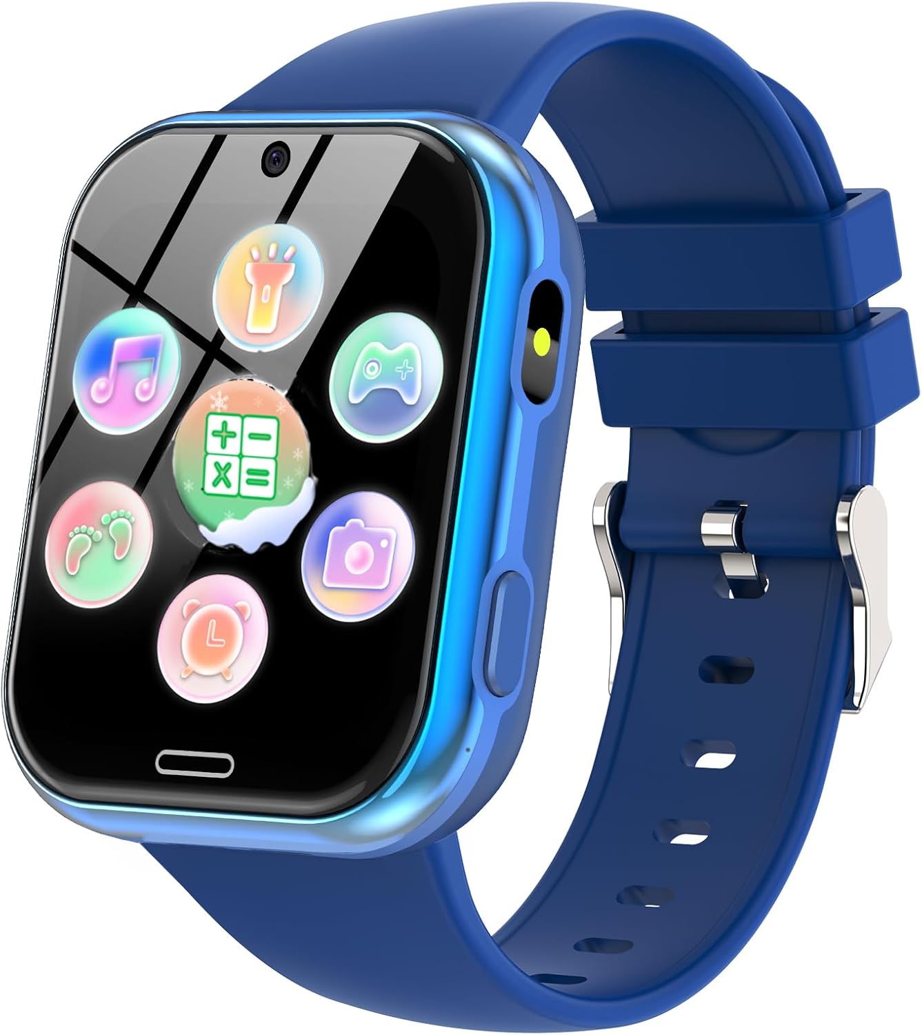 Smart Watch for Kids Suitable for Boys and Girls 4-12 Years with 19 Games Camera Video Music Alarm Clock Audiobook Learn Card Calculator Educational Kids Smartwatch Toys Birthday Idea(Blue) Smart Watch for Kids Suitable for Boys and Girls 4-12 Years with 19 Games Camera Video Music Alarm Clock Audiobook Learn Card Calculator Educational Kids Smartwatch Toys Birthday Idea(Blue)