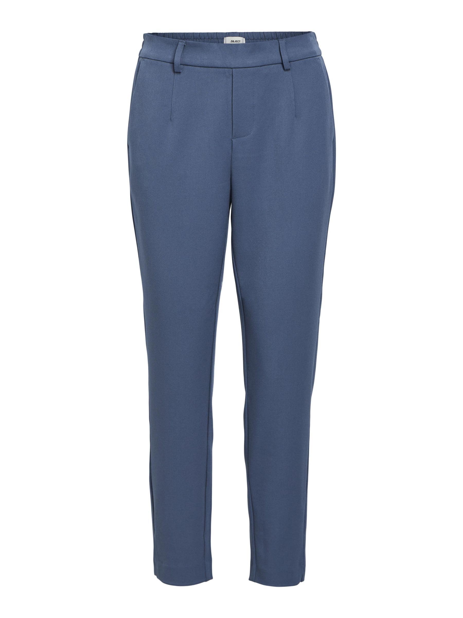 OBJECT COLLECTORS ITEM Damen Objlisa Slim Pant – Elegante Stoffhose Mit Elastischem Bund