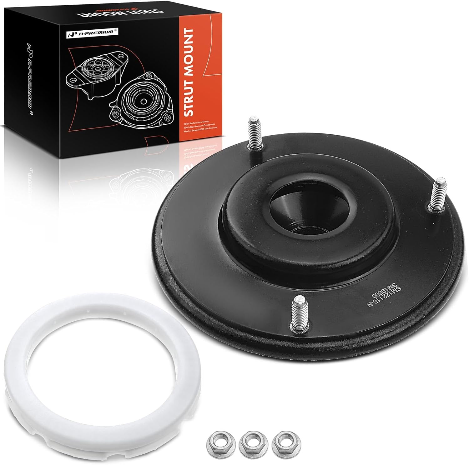 A-Premium Front Driver or Passenger Side Suspension Strut Mount Compatible with Dodge Intrepid Chrysler Concorde 1993-1997 New Yorker LHS Eagle Vision