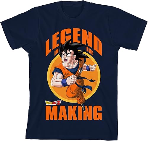 Vista 2 de Dragon Ball Z Character Art - Juego de 3 camisetas de manga corta y cuello redondo para niño