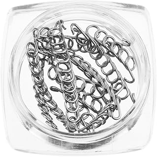 Homesen 12 peças/caixa fixador de arame para correção de unha encravada 6 tamanhos corretor de dedo encravado para tratamento de pedicure ferramenta para cuidados com os pés