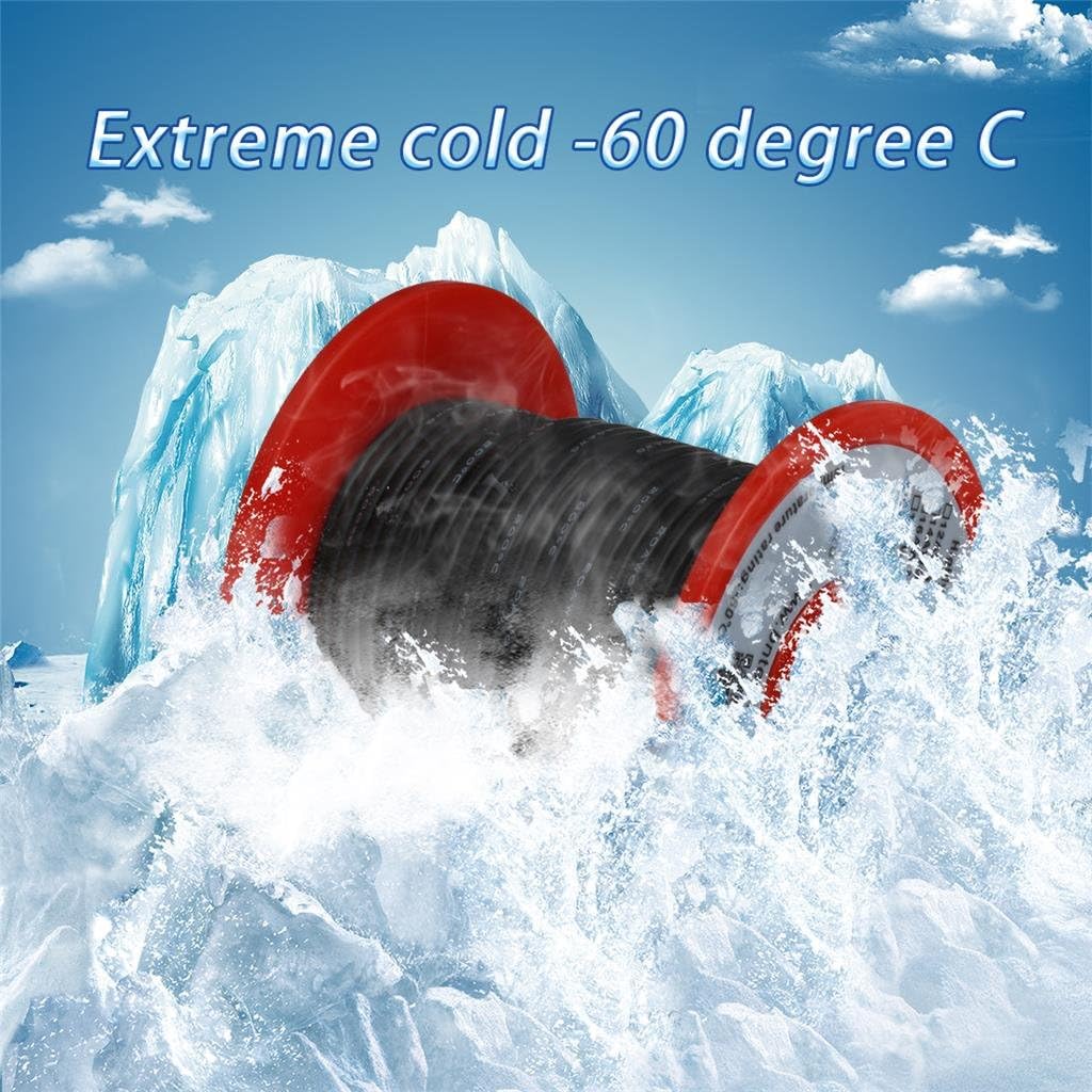 BNTECHGO 20 Gauge Silicone Wire Spool 100 ft Black Flexible 20 AWG Stranded Tinned Copper Wire - Image 4