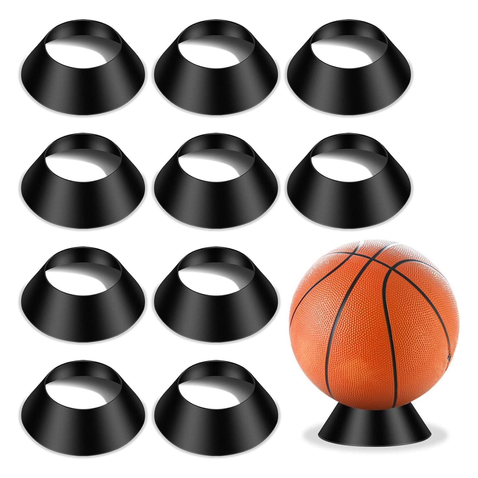Supporto per Pallone da Calcio, Basket, Pallavolo - 10 Pezzi Souvenir
