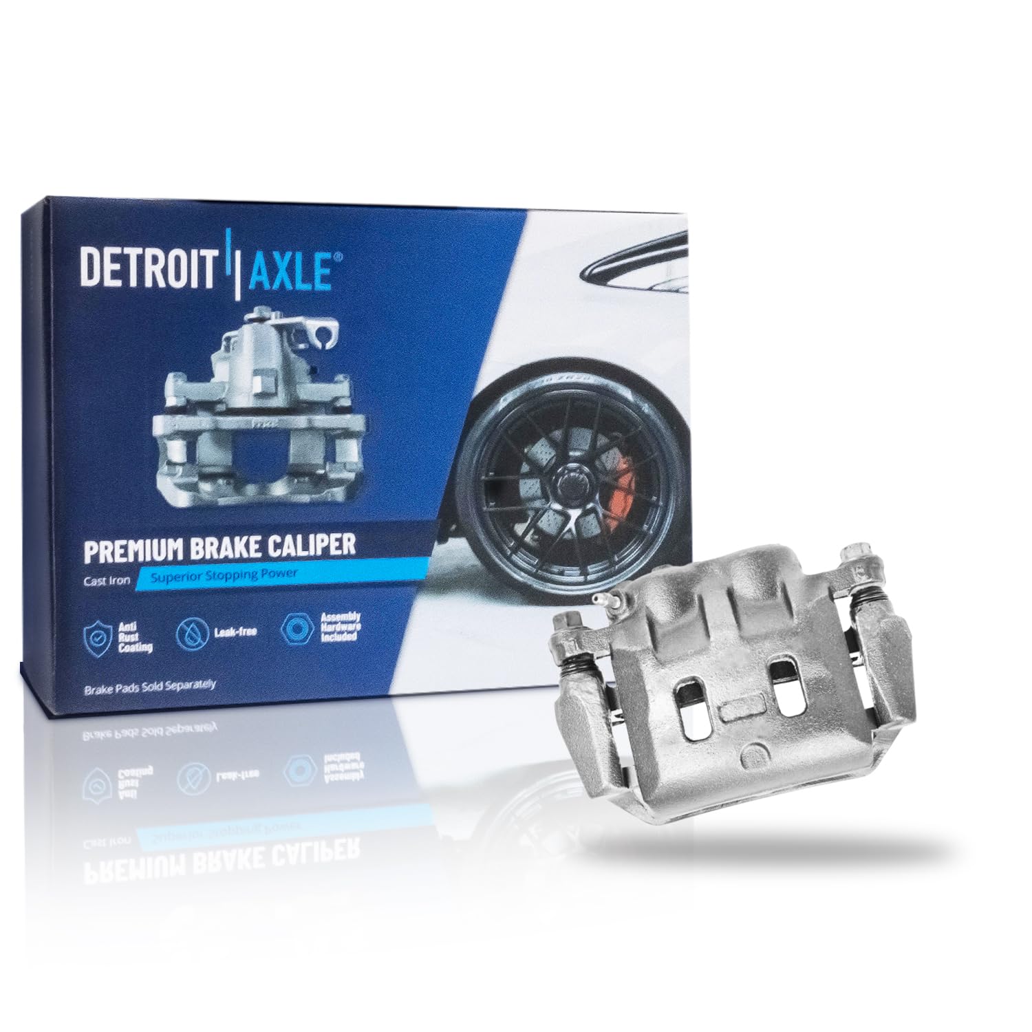 Detroit Axle - Front Right Brake Caliper for 1995-2001 Mazda Millenia