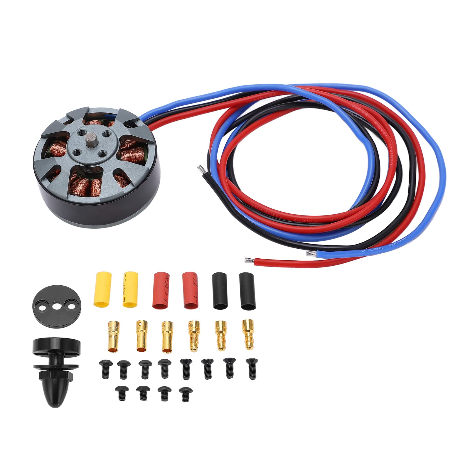 QM4208 380KV Bürstenloser Motor, Aluminiumabdeckungen, Kupferspulen, RC-Drohne (CW)