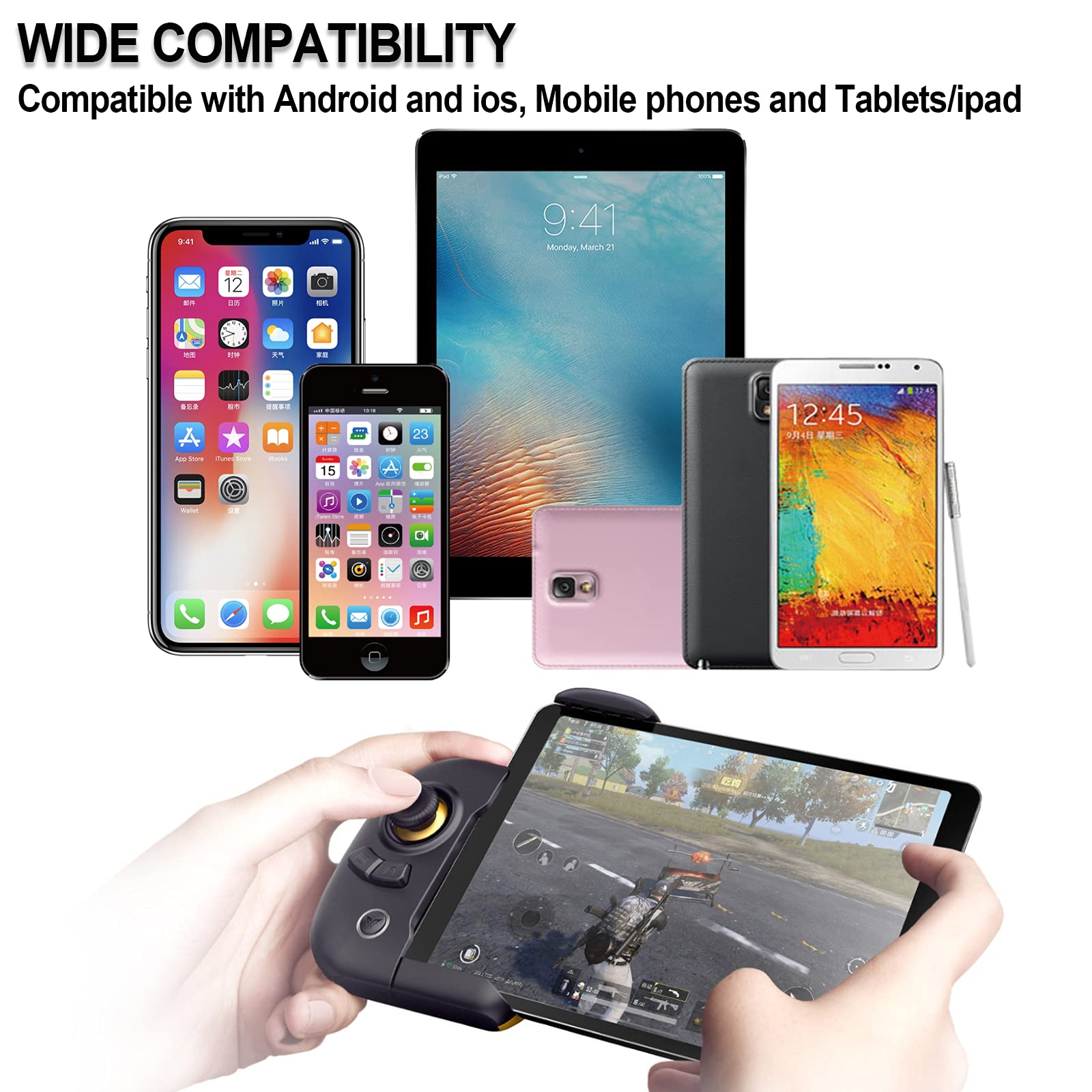Amazon | Flydigi Wasp シリーズ モバイルゲームコントローラー iPad