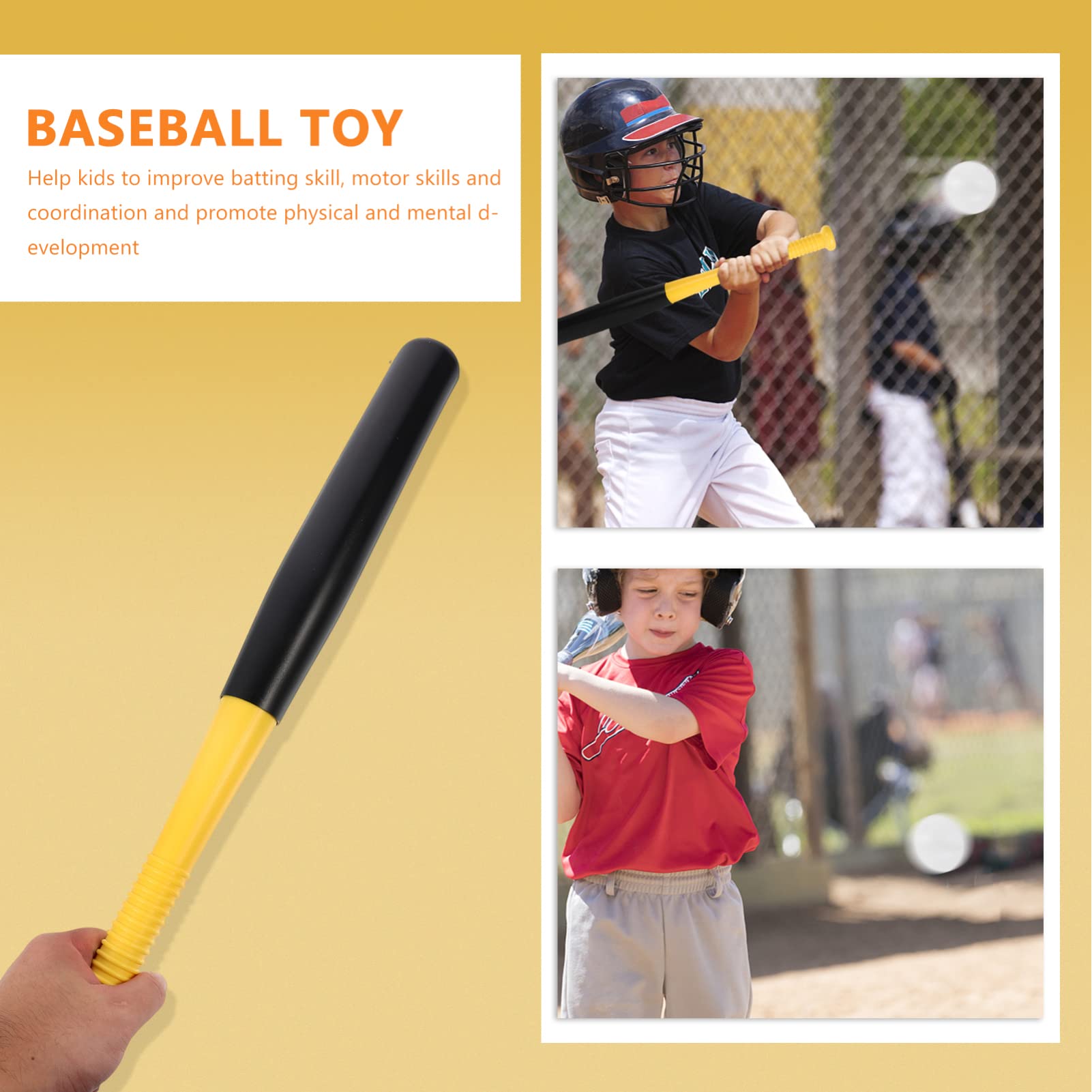 Milisten Machine De Baseball pour Enfants Mini Jouets Jouets pour Enfants De Lancement De Baseball Machine À Balles De Baseball Outil De Lancement De Baseball D'Entraînement De