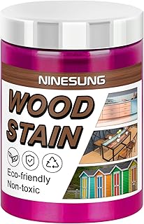 Rose Red Wood Stain | Wood Dye Powder for Indoor & Outdoor Use | Fast Drying | Covers Up to 125 Sq. Ft. per 4 Ounces | 4 Ounces