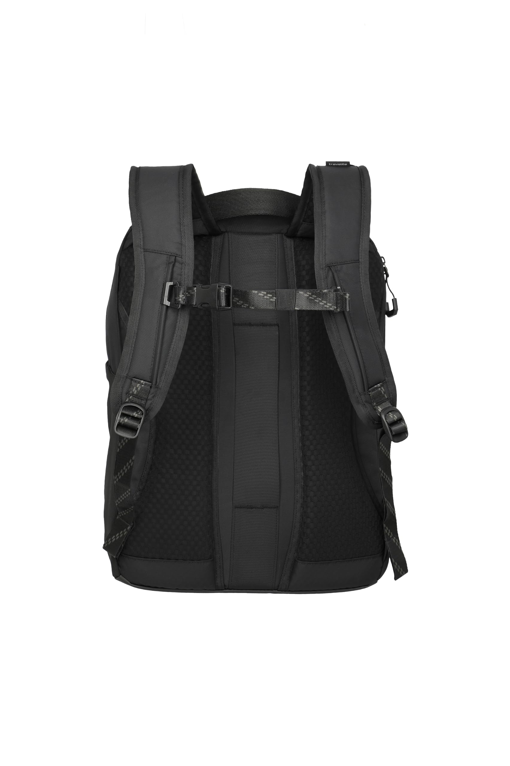 Travelite Rucksack VENTURE LINE Größe M, 22 Liter, Laptop bis 15,6 Zoll | Reiserucksack aus robustem Nylon mit Aufsteckfunktion, Handgepäck fürs Flugzeug, Daypack für Damen & Herren, Business & Uni