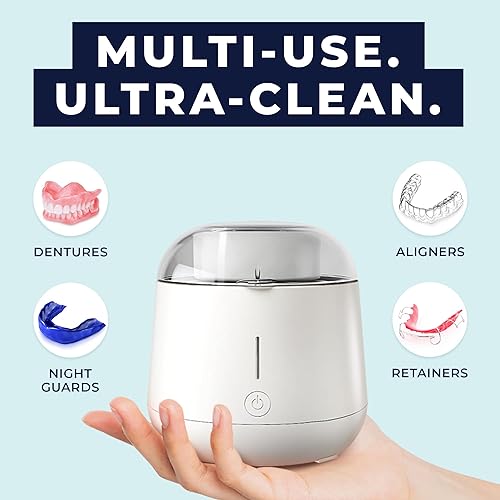 Miniatura 3 de Estuche de retención (paquete de 2). Estuche de retención con orificios de ventilación. Estuche perfecto para dentadura, funda protectora bucal,