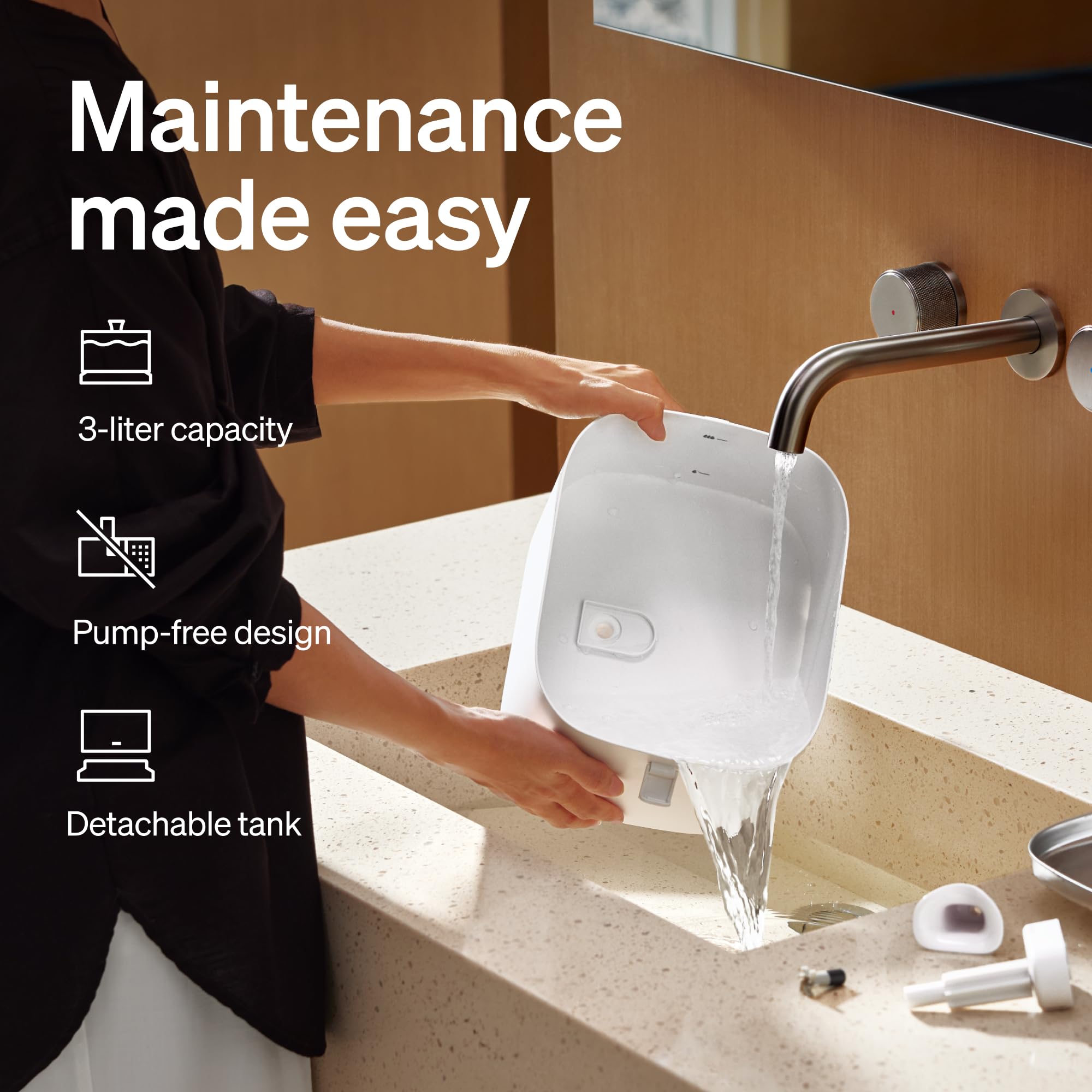 PETLIBRO Quiet Dog Water Fountain Stainless Steel Tray, Smart Pet Water Fountain for Dogs Inside with App Monitoring, 3L Dog Fountain Water Bowl, Automatic Water Dispenser for Dogs, Cat Water Fountain - image 4