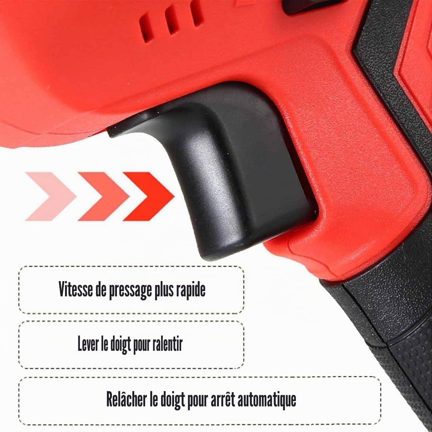 Scie À Os Portative Professionnelle, Machine De Découpe De Scie À Os sans Fil pour La Coupe D'os De Porc/Bois/Métal/Plastique, Kit De Coupe-Viande De Scie À Main Électrique