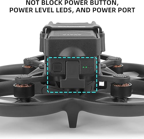 Miniatura 4 de Hebilla antiliberación de batería  Cerradura de seguridad de batería plegable  Protector de hebilla para DJI Avata - Equipo de Drone Valley
